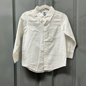 Old Navy Kids White Button Down Shirt